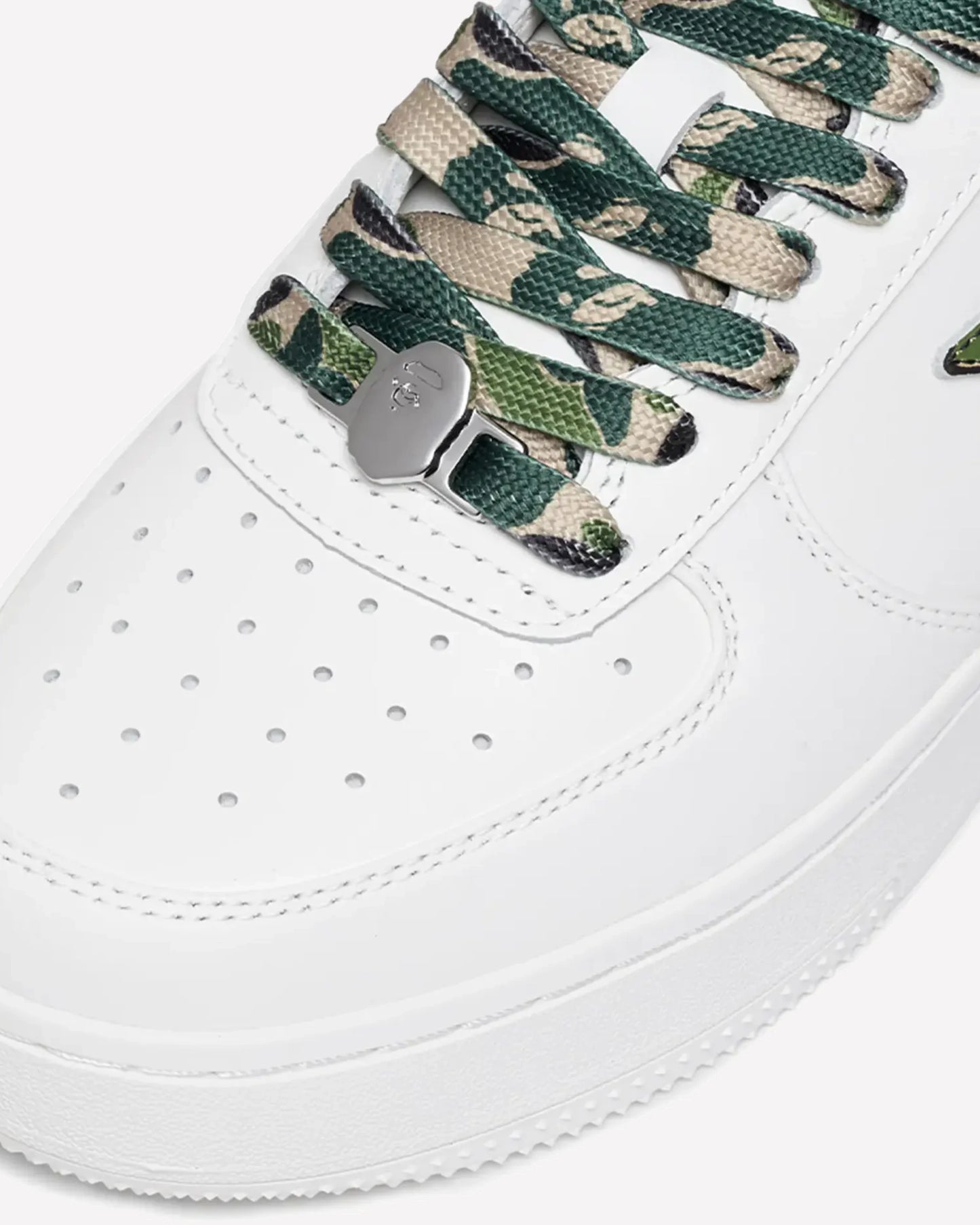 A Bathing Ape Bape Sta Low ABC Camo White Green (2025)