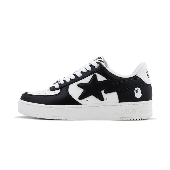 A Bathing Ape Bape Sta Low #3 White Black Cloud Camo