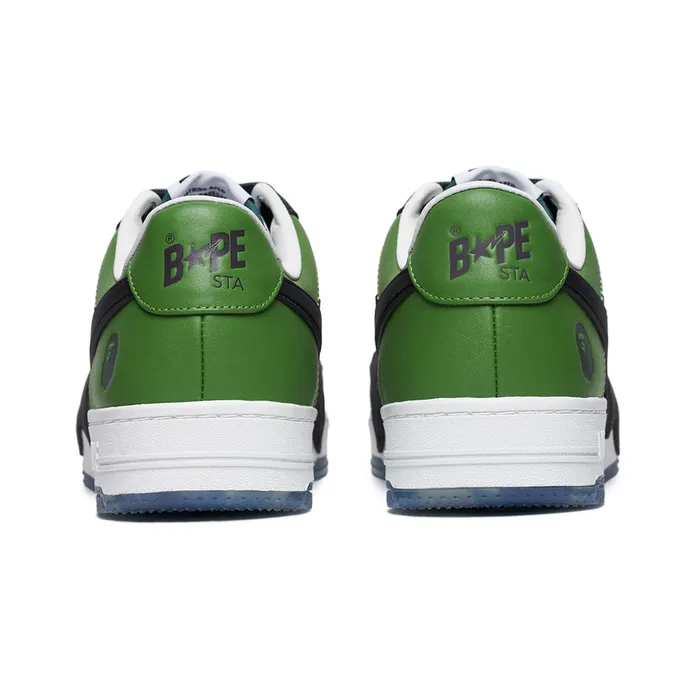 A Bathing Ape Bape Sta OS White Green
