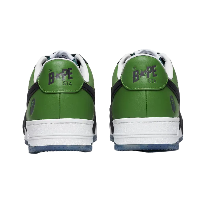 A Bathing Ape Bape Sta OS White Green