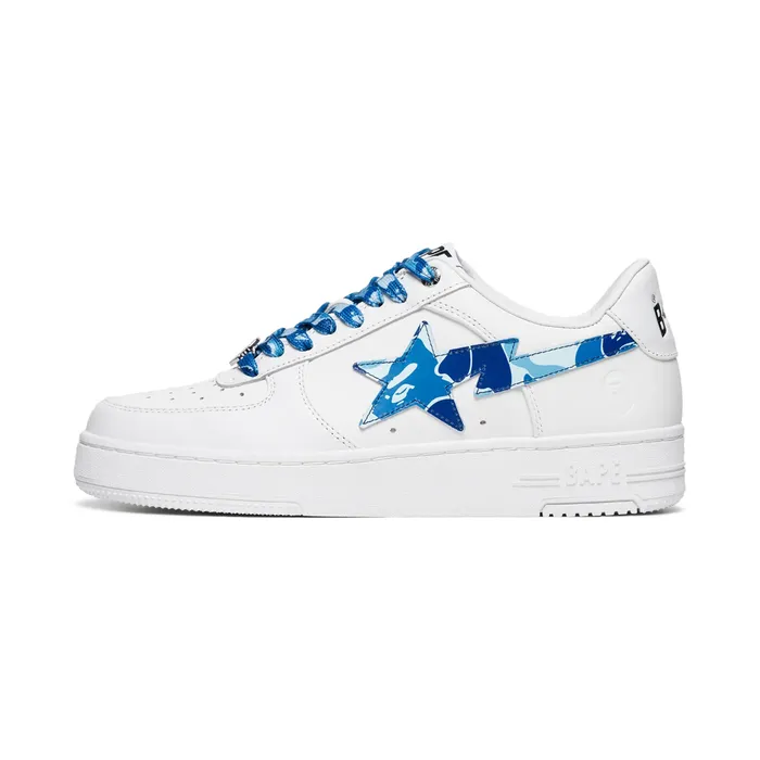 A Bathing Ape Bape Sta Low ABC Camo White Blue (2025)