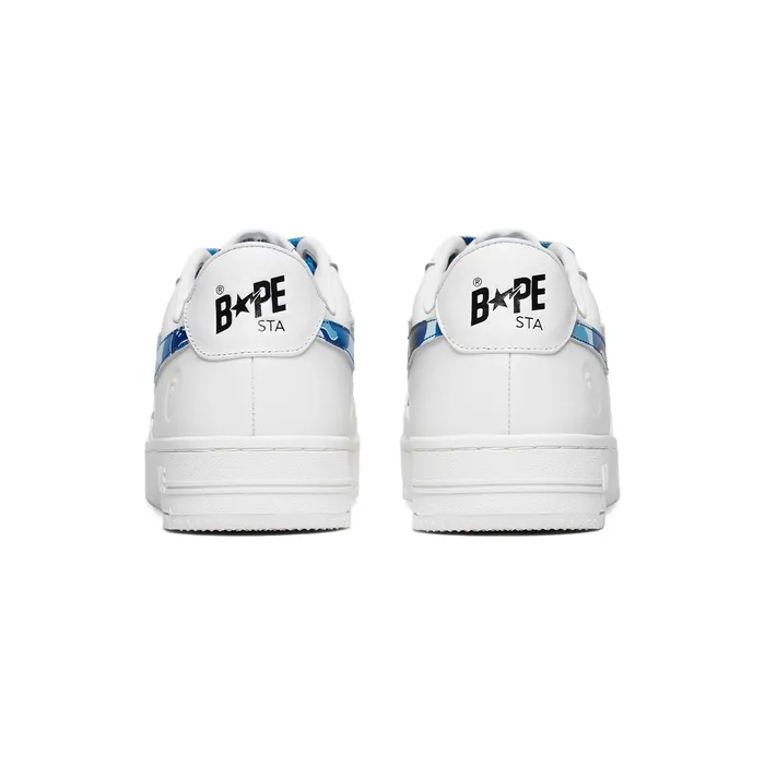 A Bathing Ape Bape Sta Low ABC Camo White Blue (2025)