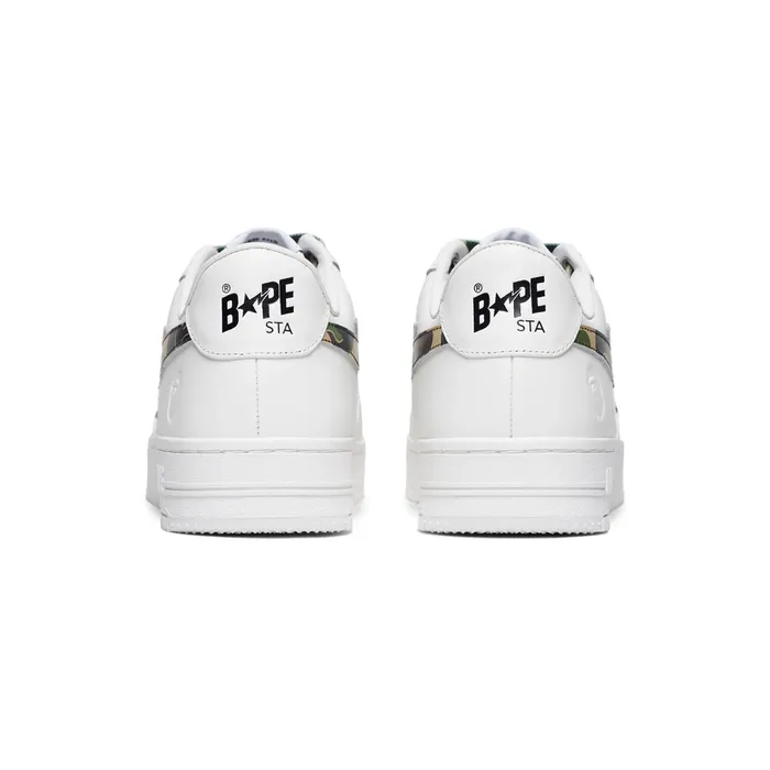 A Bathing Ape Bape Sta Low ABC Camo White Green (2025)