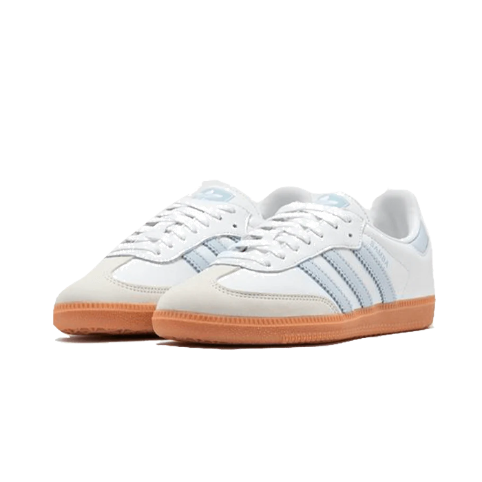 adidas Samba OG White Halo Blue Gum
