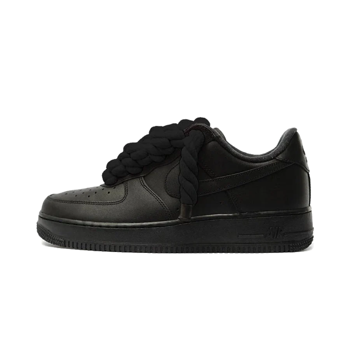 Nike Air Force 1 Low Black Rope Laces
