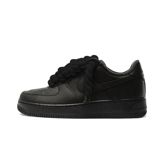 Nike Air Force 1 Low Black Rope Laces - Sneaker Lane
