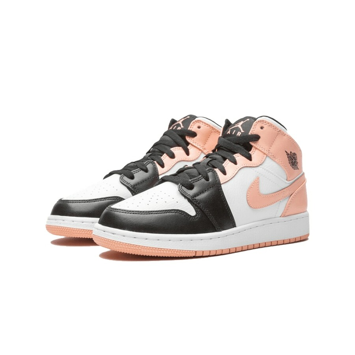 Air Jordan 1 Mid Arctic Orange Black Toe (GS)