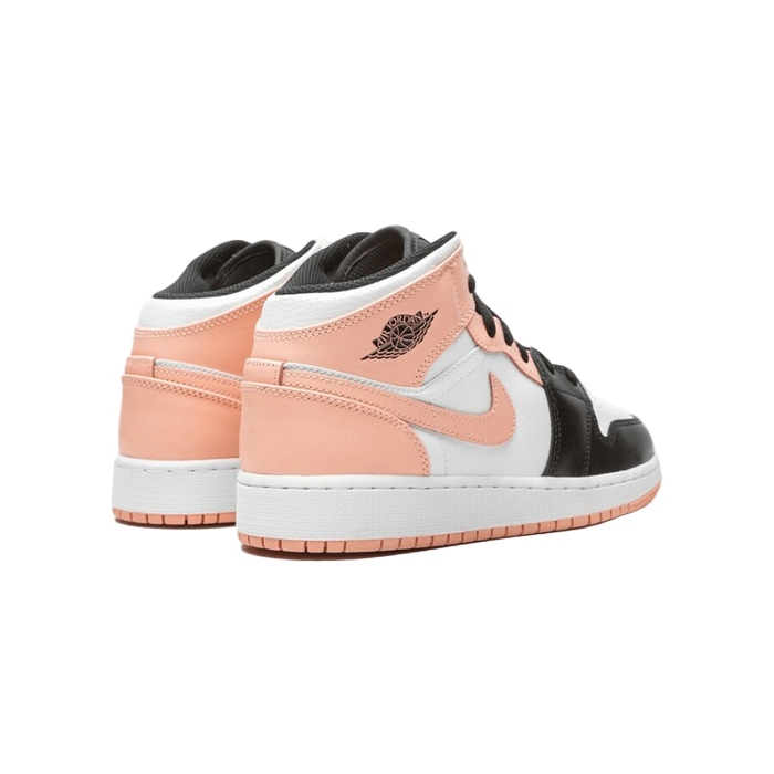 Air Jordan 1 Mid Arctic Orange Black Toe (GS) - Sneaker Lane