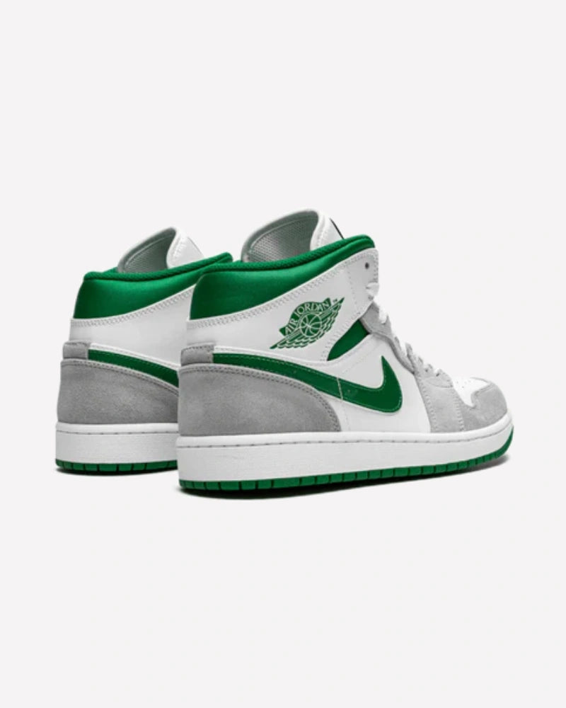Air Jordan 1 Mid Grey Green