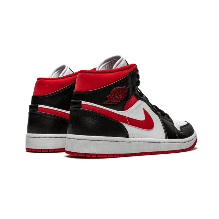 Air Jordan 1 Mid Gym Red Black White - Sneaker Lane