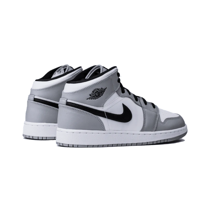 Air Jordan 1 Mid Light Smoke Grey (GS) - Sneaker Lane
