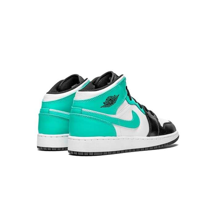 Air Jordan 1 Mid Igloo Island Green (GS) - Sneaker Lane