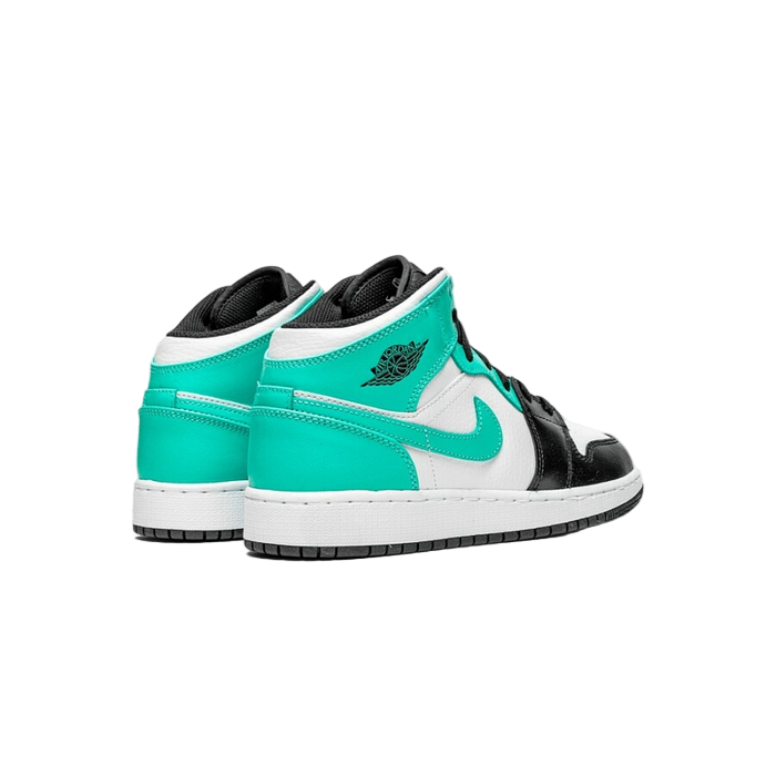 Air Jordan 1 Mid Igloo Island Green (GS) - Sneaker Lane
