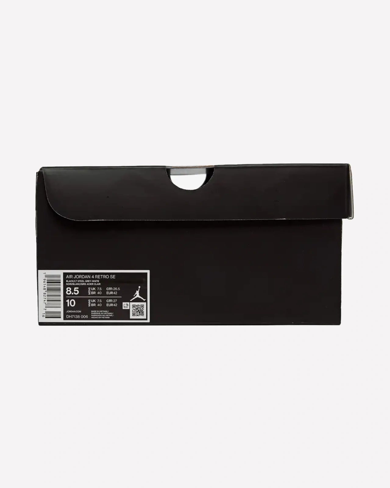 Air Jordan 4 Retro SE Black Canvas