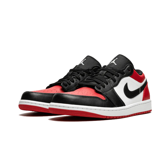 Air Jordan 1 Low Bred Toe - Sneaker Lane