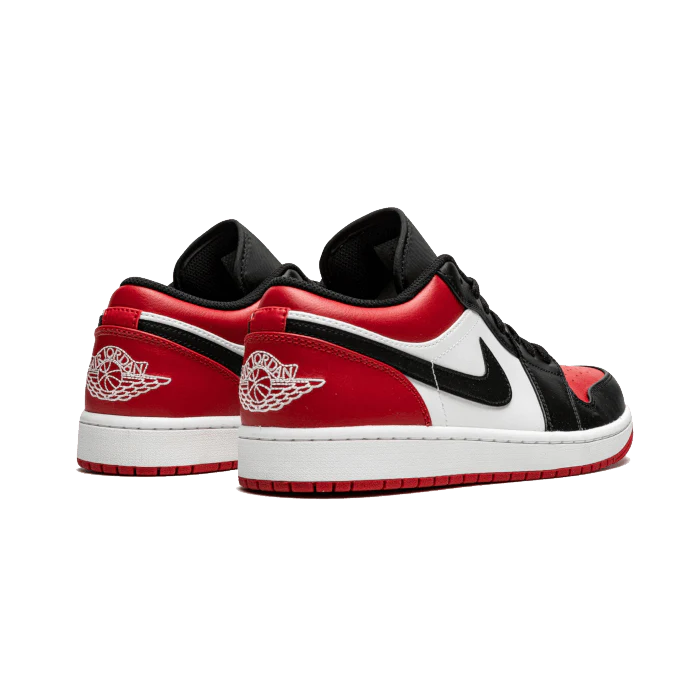 Air Jordan 1 Low Bred Toe - Sneaker Lane
