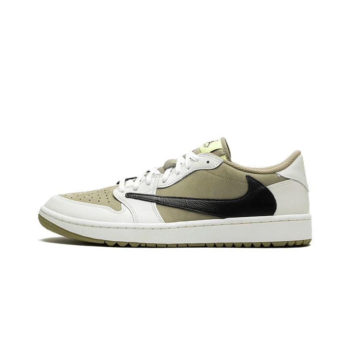 Air Jordan 1 Low Golf x Travis Scott Neutral Olive - Sneaker Lane
