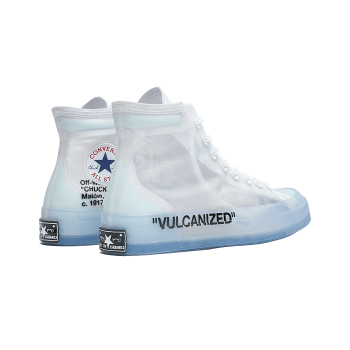 Converse Chuck Taylor All Star Vulcanized Hi Off-White - Sneaker Lane