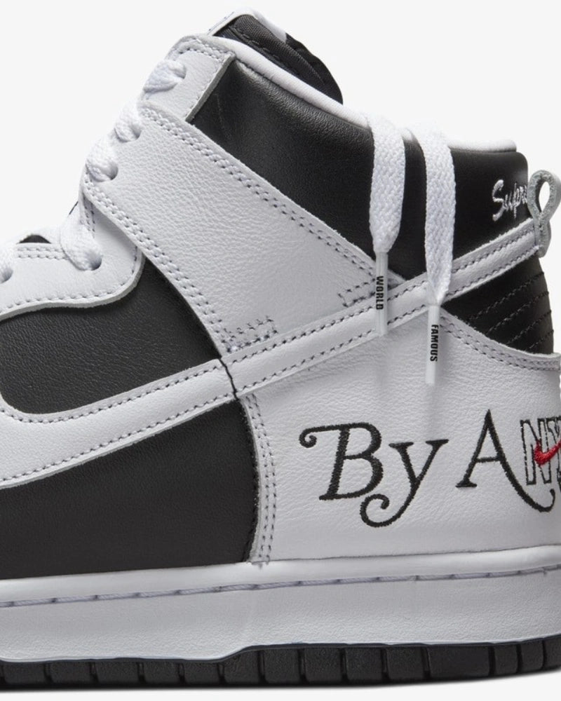 Nike SB Dunk High Supreme By Any Means Black White