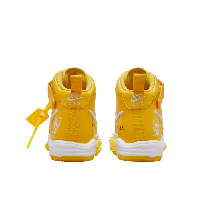 Nike Air Force 1 Mid SP Off-White Varsity Maize