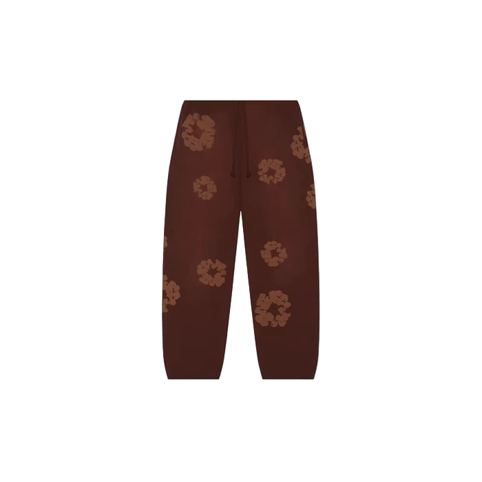 Denim Tears Mono Cotton Wreath Sweatpants Brown