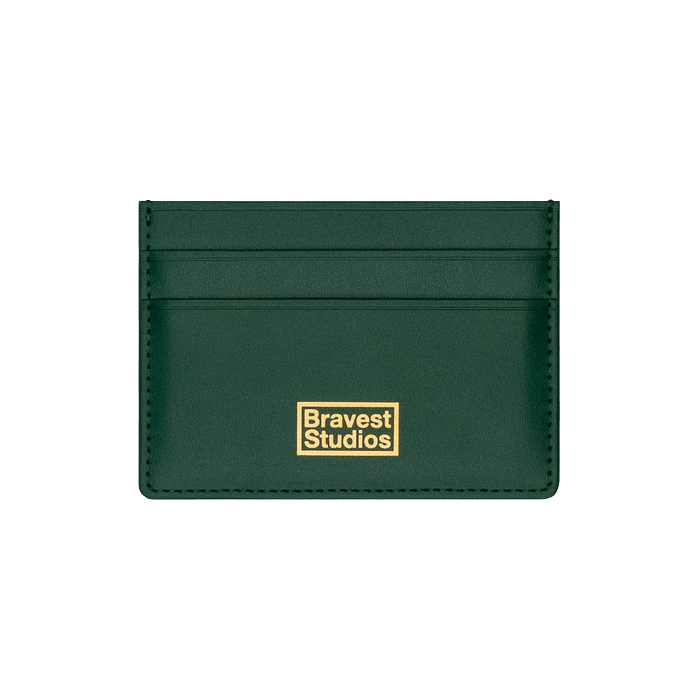 Bravest Studios Green Cardholder - Sneaker Lane
