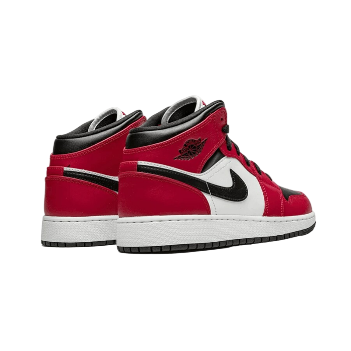 Air Jordan 1 Mid Chicago Black Toe (GS) - Sneaker Lane