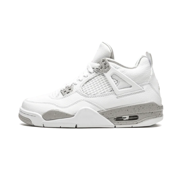 Air-Jordan-4-Retro-White-Oreo-(2021) - Sneaker Lane-De-Frente