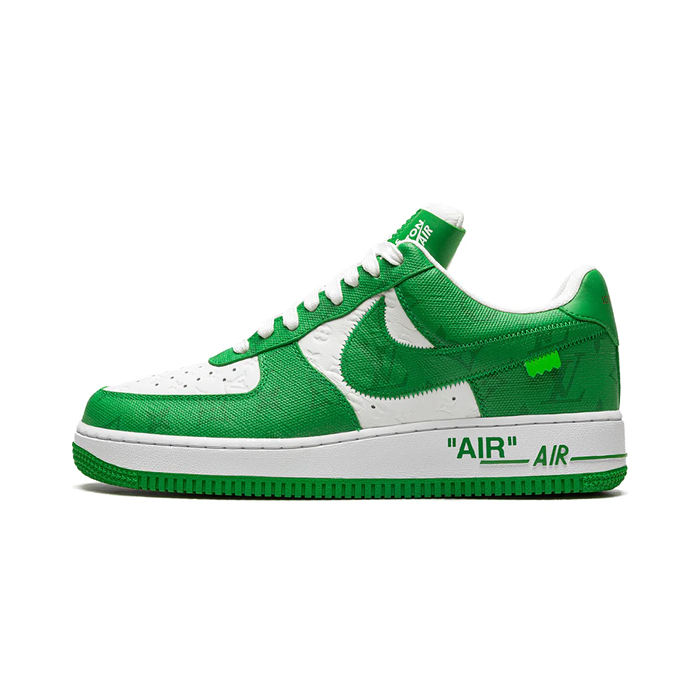 Louis Vuitton Nike Air Force 1 Low By Virgil Abloh White Green