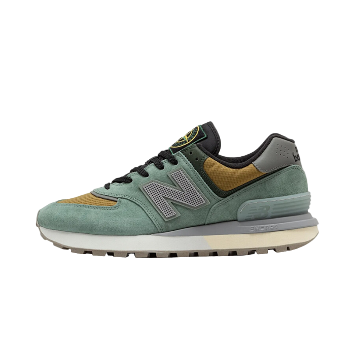 New Balance 574 Legacy Stone Island Light Green - Sneaker Lane