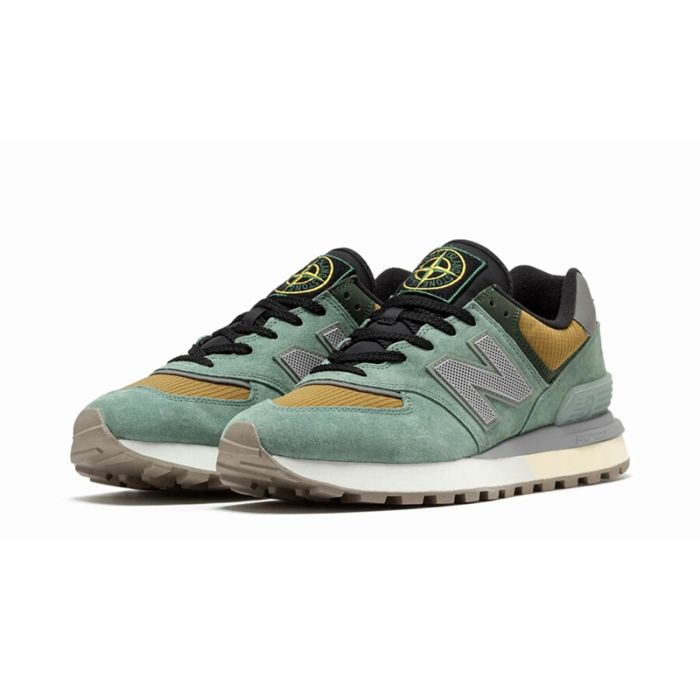 New Balance 574 Legacy Stone Island Light Green - Sneaker Lane