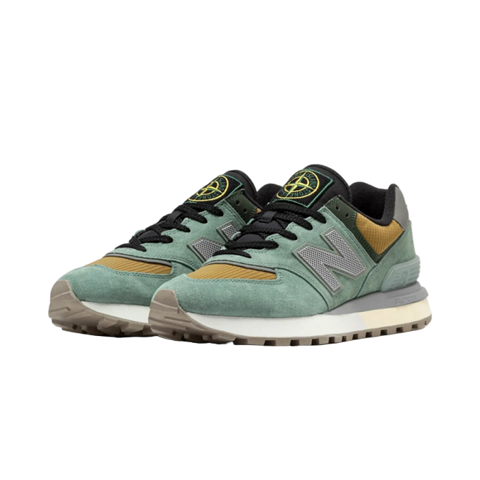 New Balance 574 Legacy Stone Island Light Green - Sneaker Lane