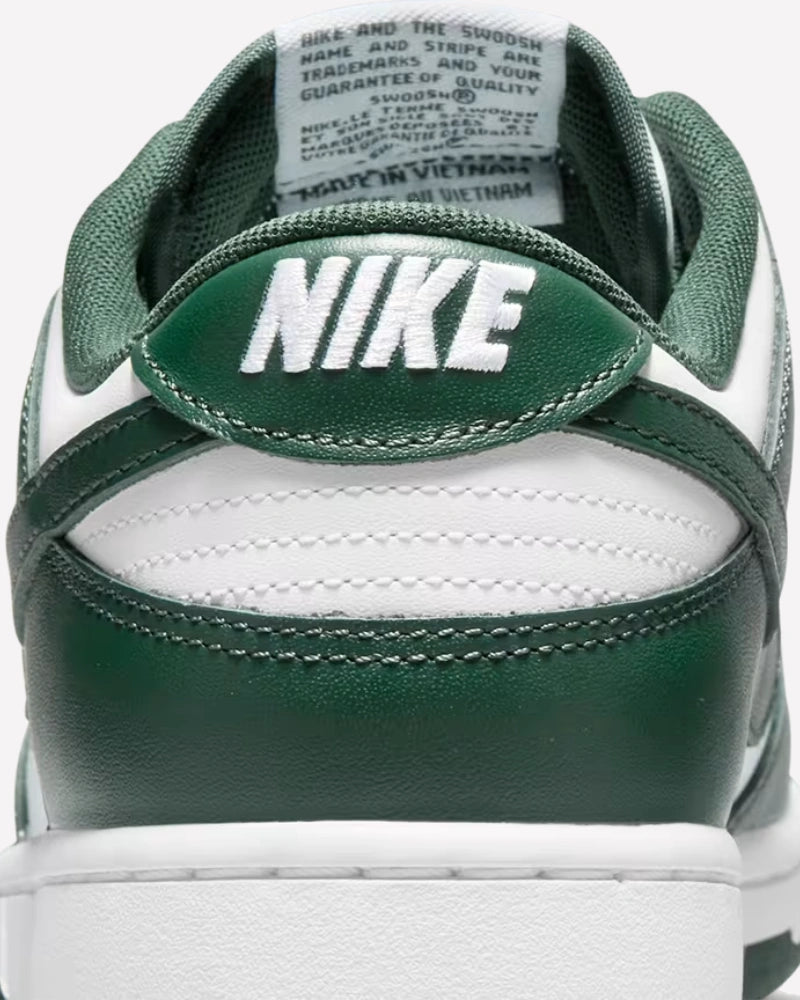 Nike Dunk Low Michigan State Green