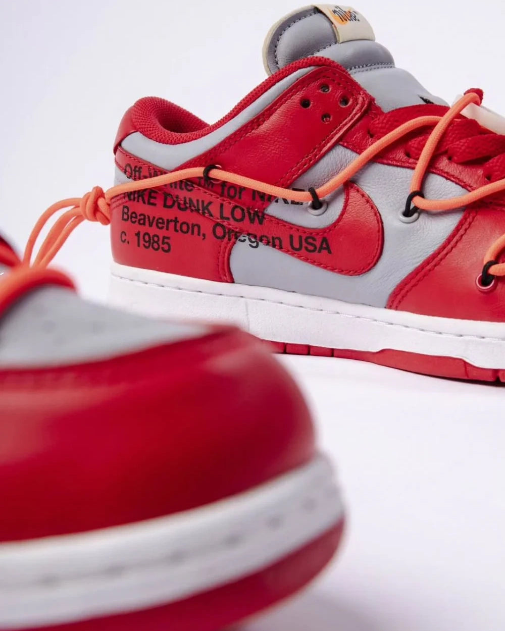 Nike Dunk Low Off-White University Red