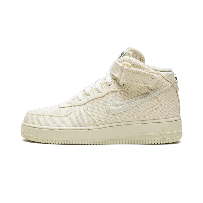Nike Air Force 1 Mid Stussy Fossil