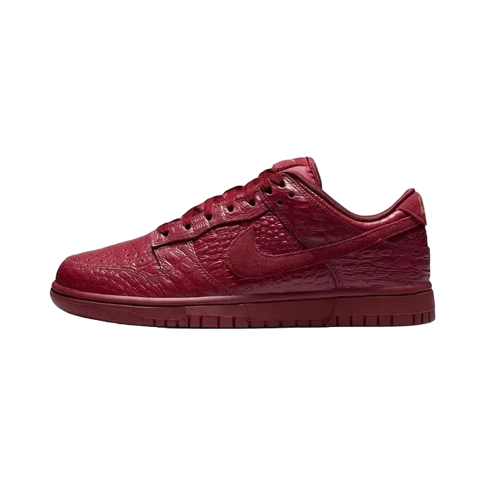 Nike Dunk Low Crocodile Team Red