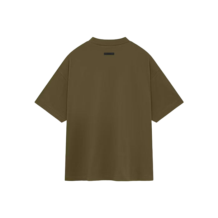 Fear of God Essentials Jersey Crewneck Tee Olive