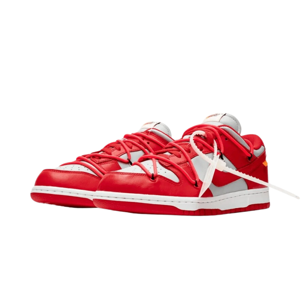 Nike Dunk Low Off-White University Red - Sneaker Lane