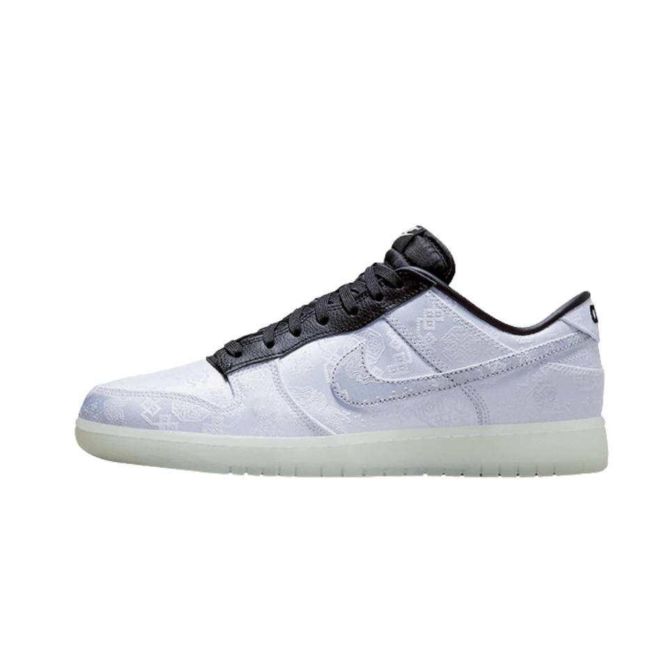 Nike Dunk Low CLOT Fragment White - Sneaker Lane