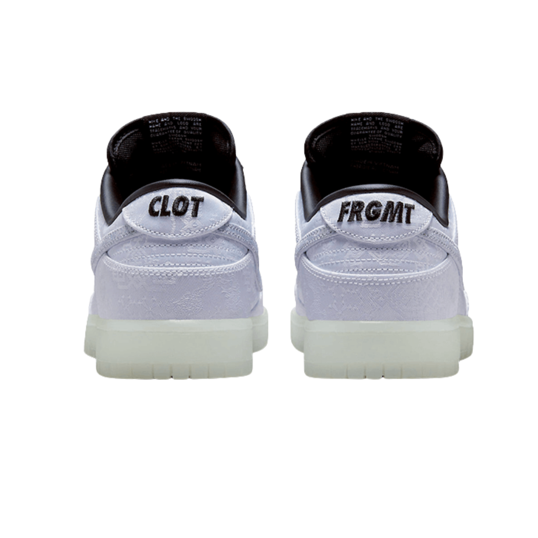 Nike Dunk Low CLOT Fragment White - Sneaker Lane