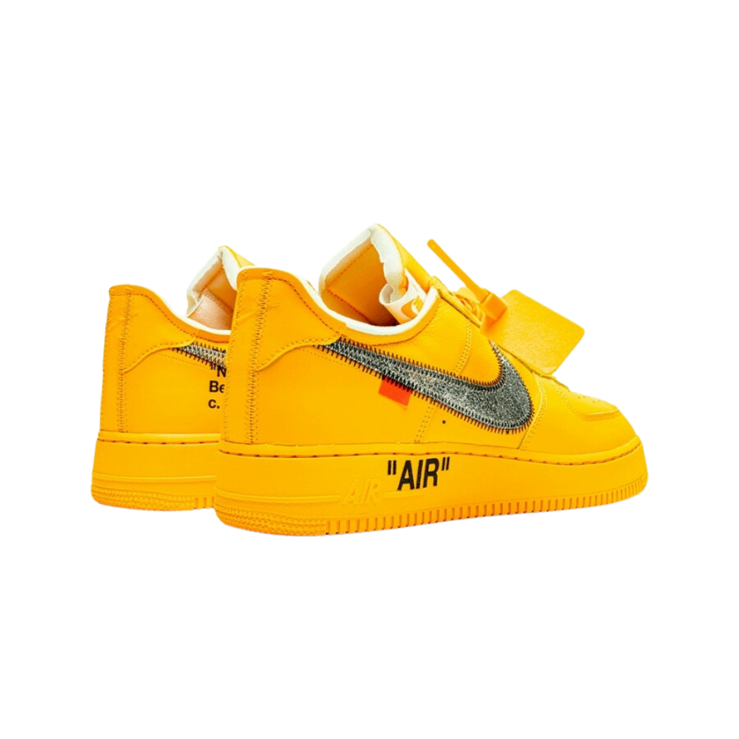 Nike Air Force 1 Low Off-White ICA University Gold - Sneaker Lane