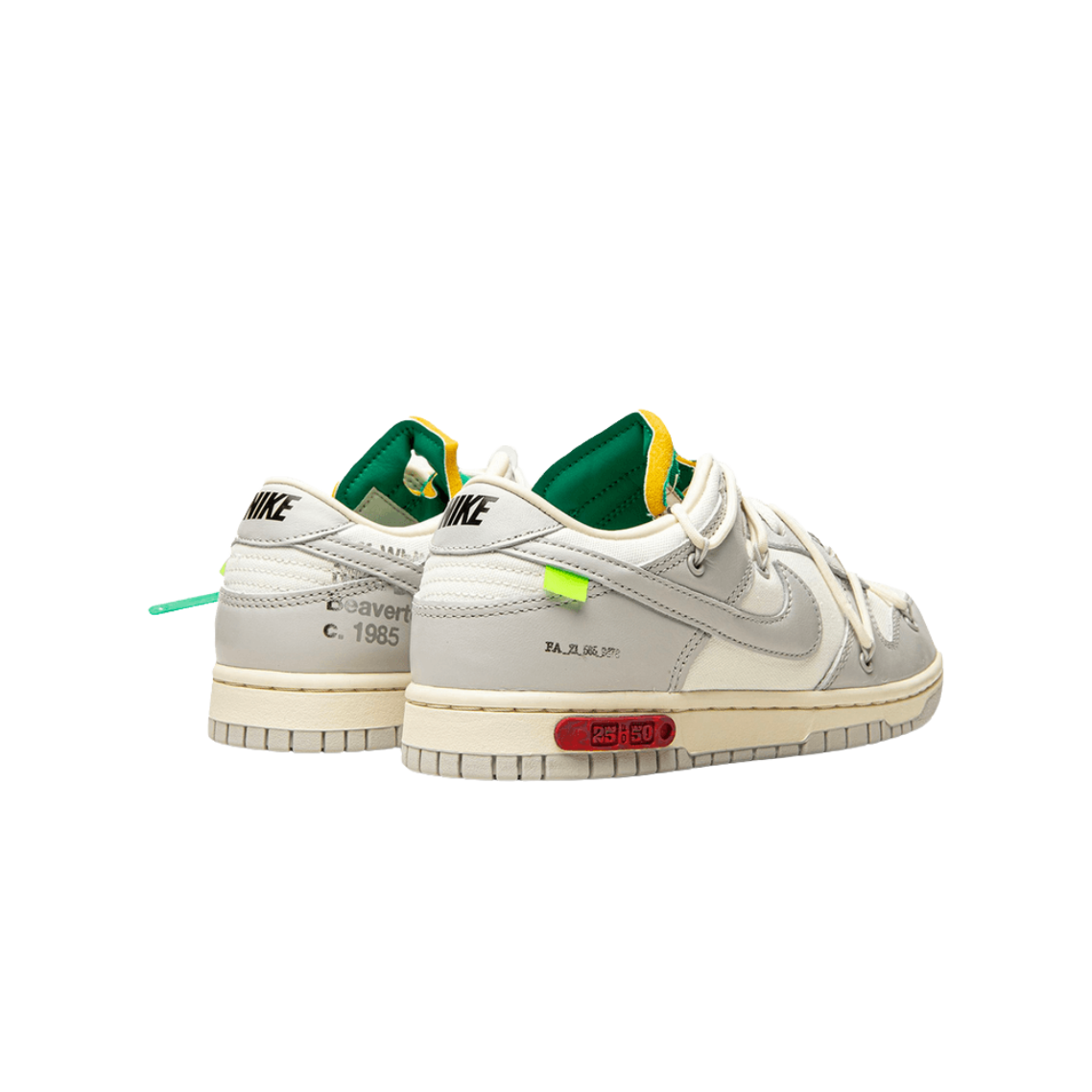 Nike Dunk Low Off-White Lot 25 - Sneaker Lane