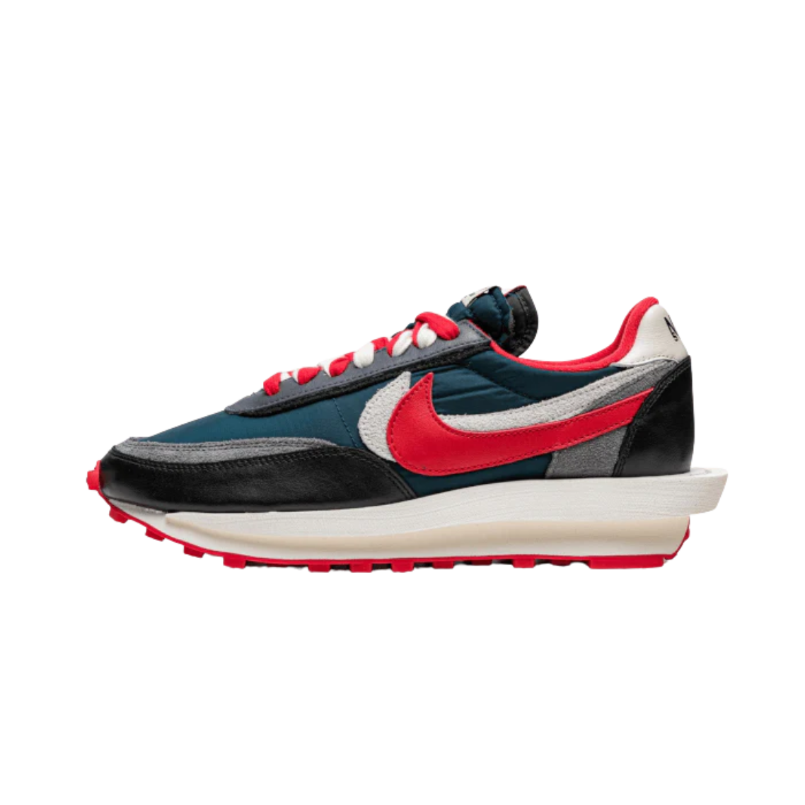 Nike LD Waffle sacai Undercover Midnight Spruce University Red - Sneaker Lane