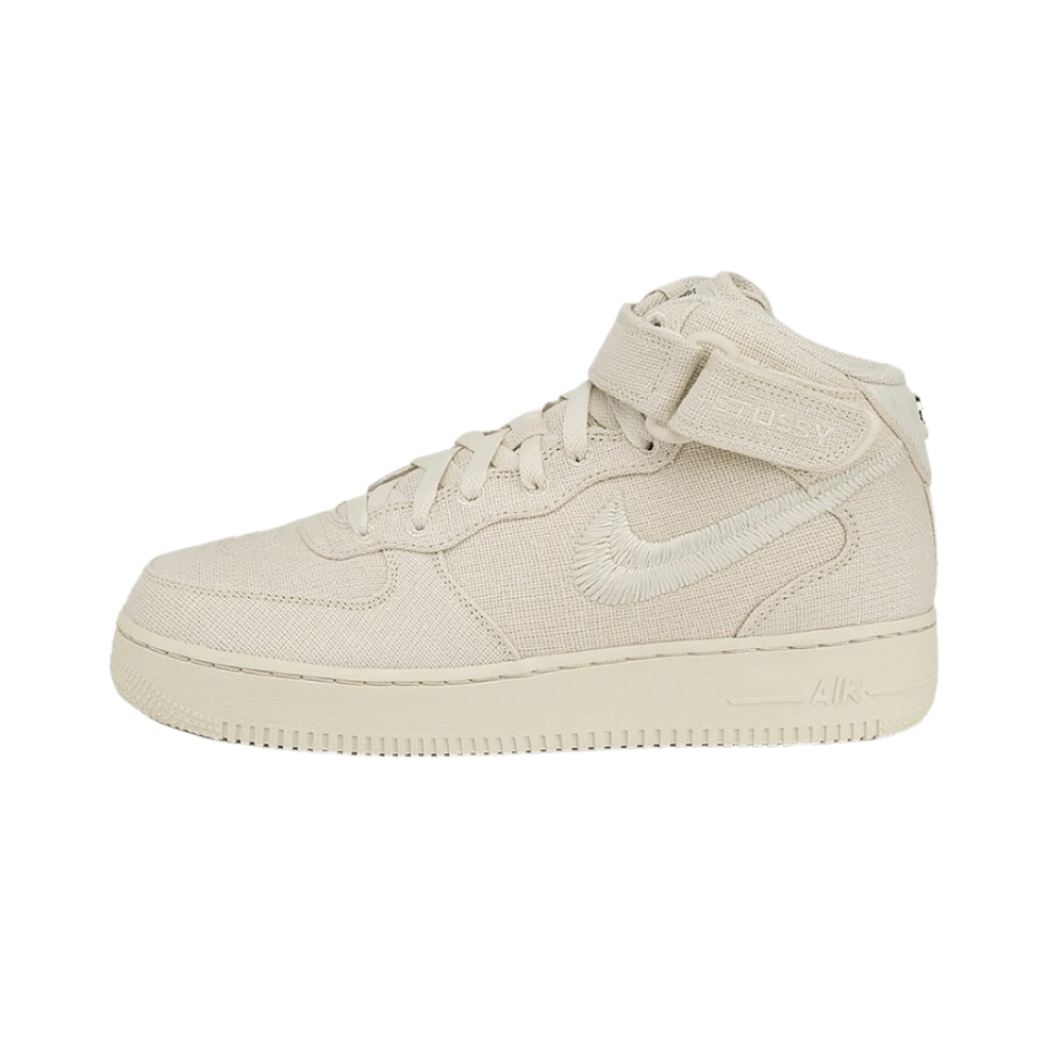 Nike Air Force 1 Mid Stussy Fossil - Sneaker Lane