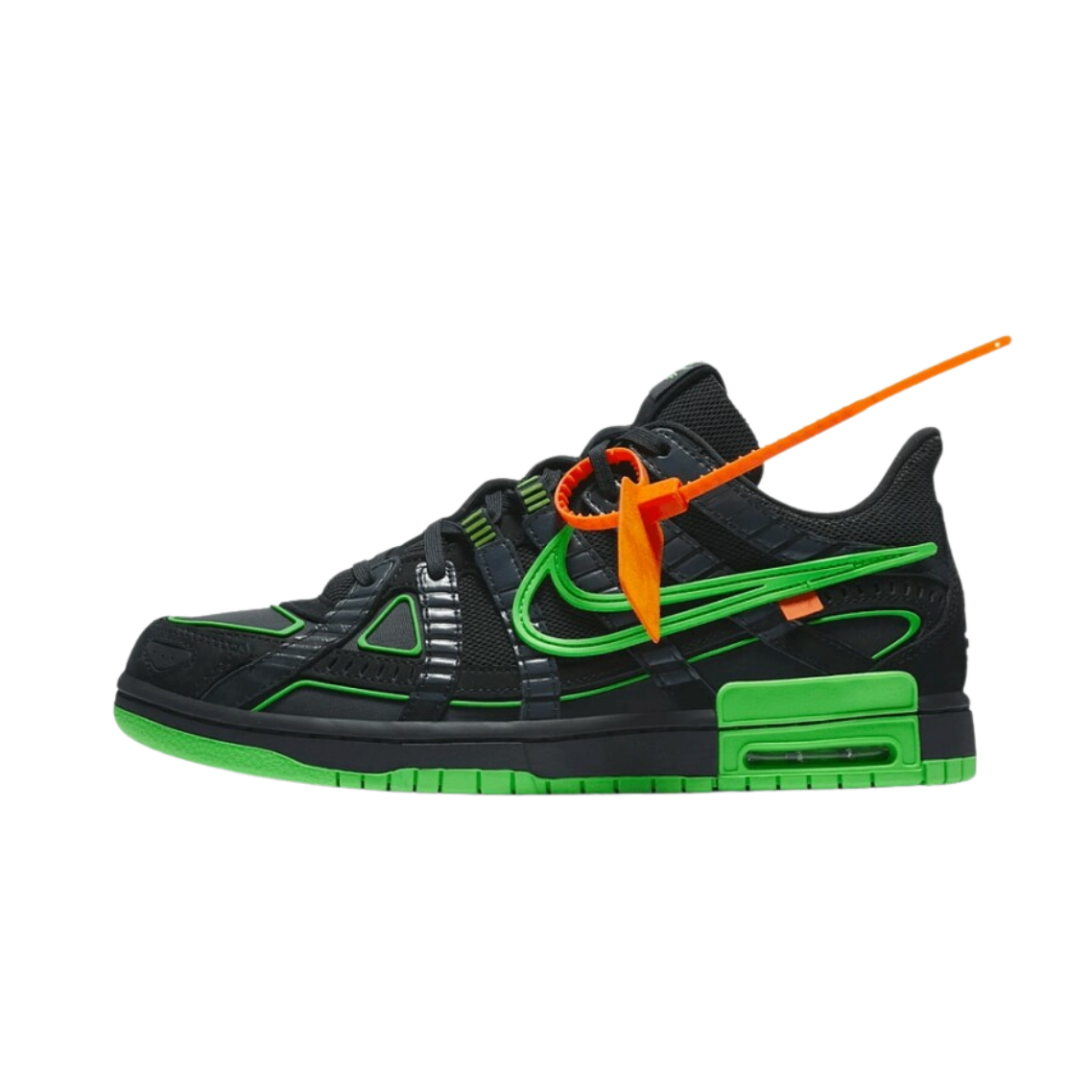 Nike Air Rubber Dunk Off-White Green Strike - Sneaker Lane