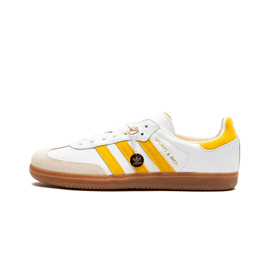 adidas Samba Sporty & Rich White Bold Gold - Sneaker Lane