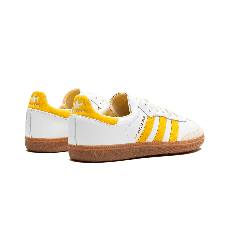 adidas Samba Sporty & Rich White Bold Gold - Sneaker Lane