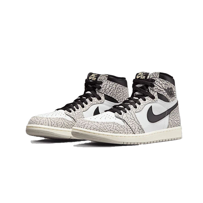 Air Jordan 1 Retro High OG White Cement - Sneaker Lane