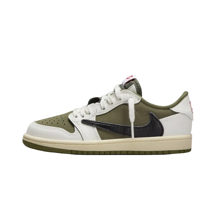 Air Jordan 1 Retro Low OG SP Travis Scott Medium Olive (PS) - Sneaker Lane