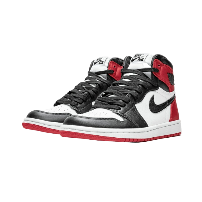 Air Jordan 1 Retro High Satin Black Toe (W) - Sneaker Lane